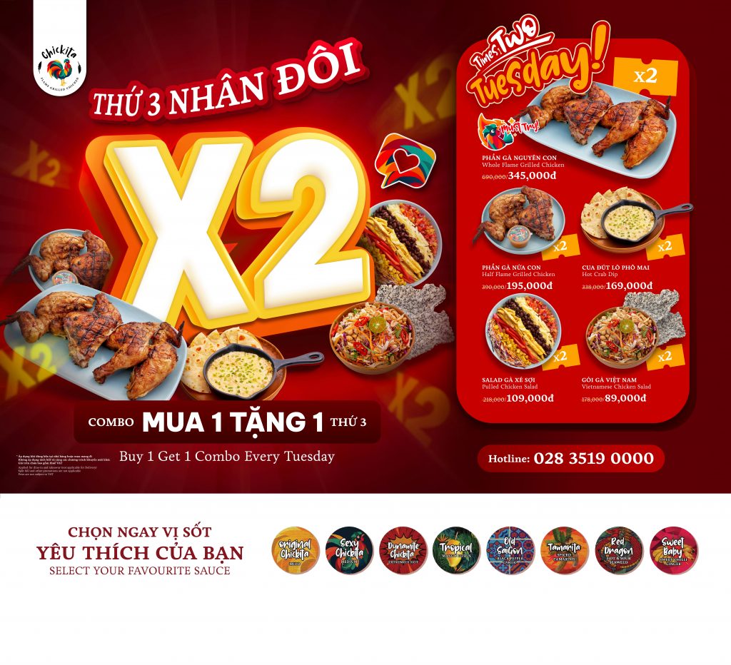 Times Two Tuesday - Buy 1 Get 1 2024
